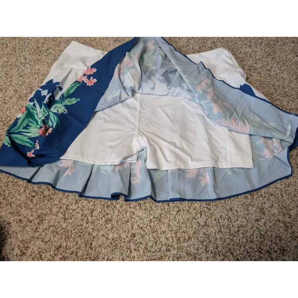 Tommy Bahama skirt/skort, Lightweight, quick dry, built in shorts, XL. Floral